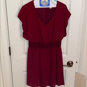 Francescas maroon/ berry dress